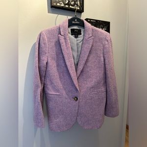 JCrew Wool Purple Blazer, Size 2P